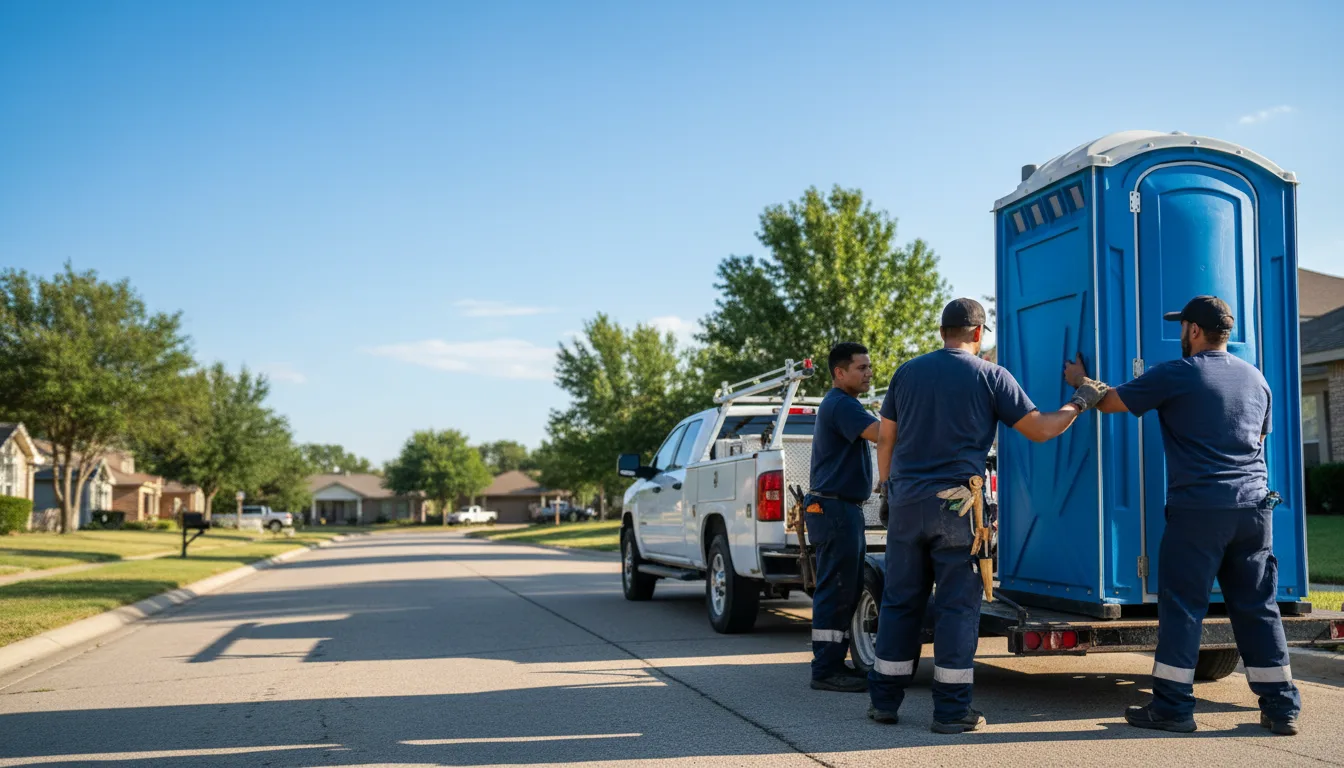 Portable Toilet Rental in Hudgins, VA near me
